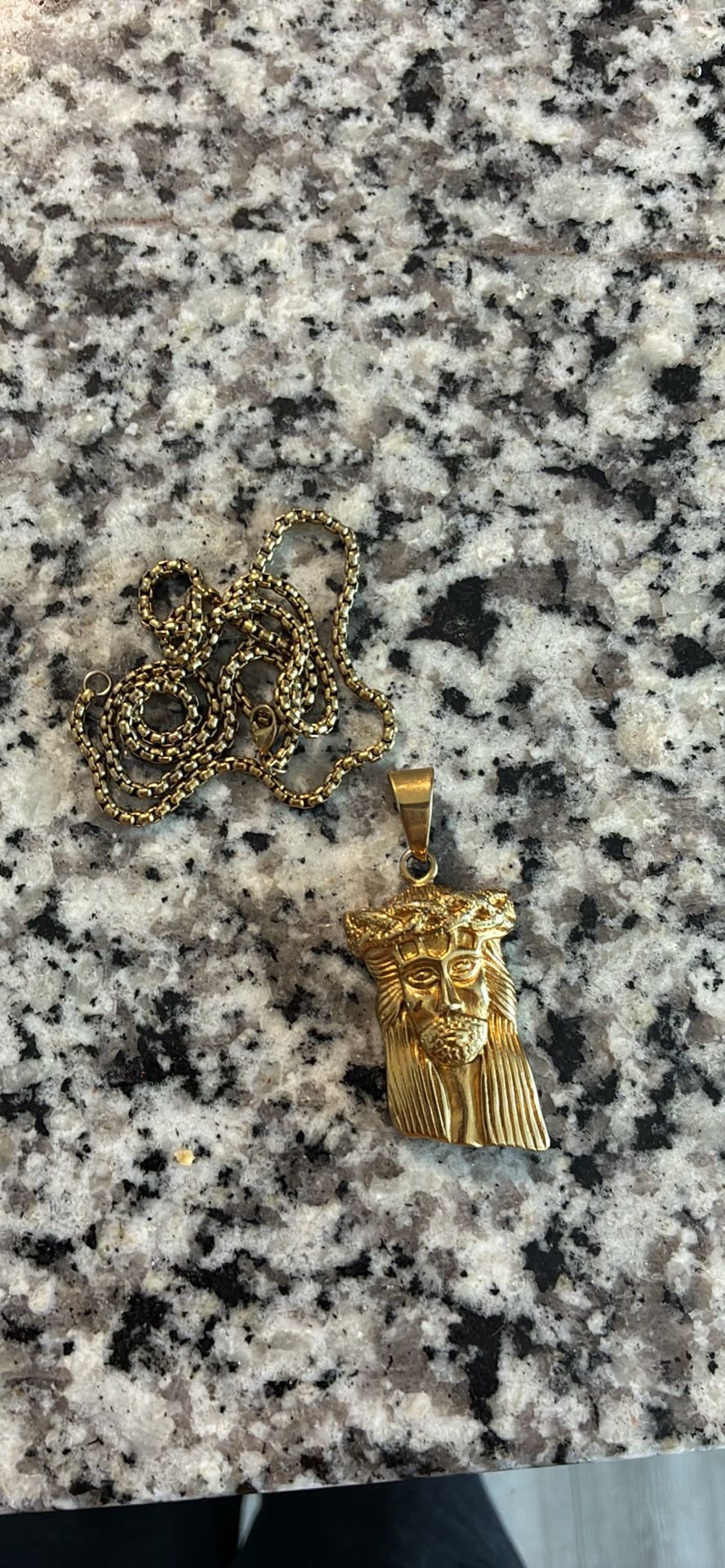 A Jesus Pendant Chain