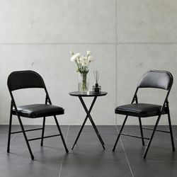 Two brand new padded chair $12 each