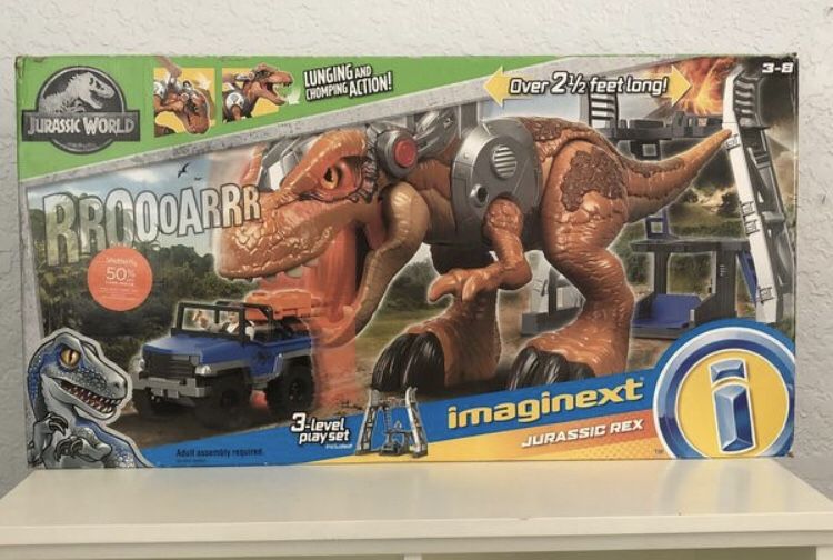 Imaginext Jurassic World Jurassic Rex $50