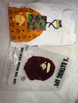 Mcm bape shirt