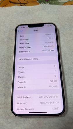 IPhone 13 128GB Unlocked Pink