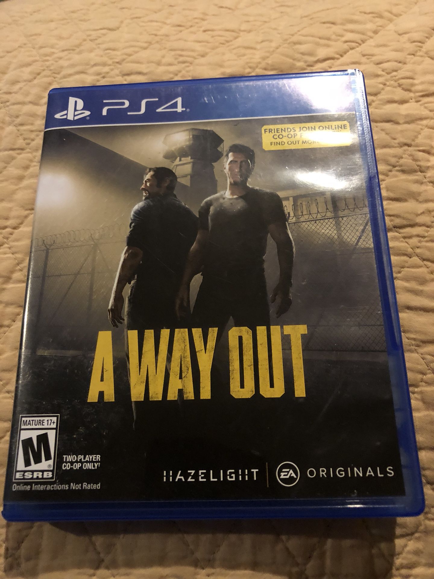 Scully fire gange lytter A Way Out PS4 PlayStation 4 game great co-op multiplayer! for Sale in Fort  Thomas, KY - OfferUp