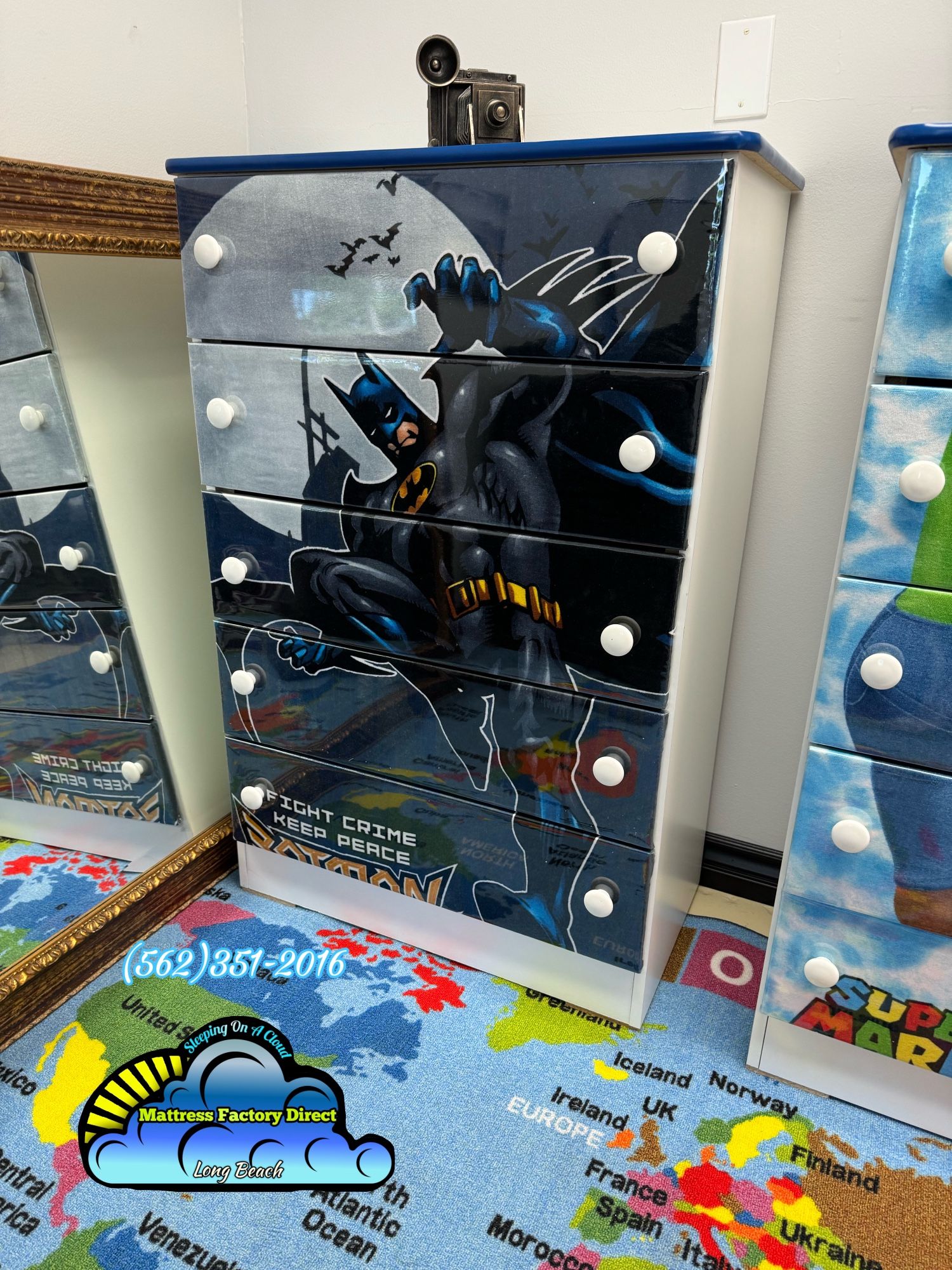 Batman Dresser Chest 5 Drawer