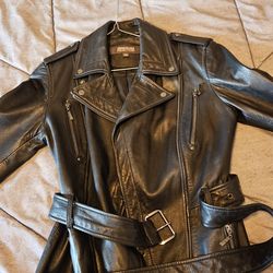 leather women jacket Kenneh Cole