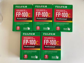 Fujifilm FP100 Film Rare 5 Packs Fuji Analog FP100c