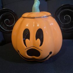 Halloween Mickey Mouse Cookie Jar