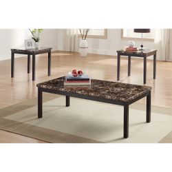 New Coffee Table With 2 End Tables 