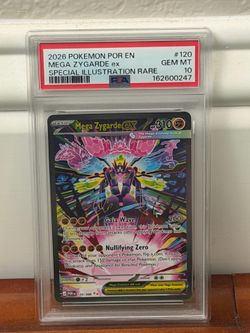 Pokemon Mega Zygarde #120 SIR PSA 10