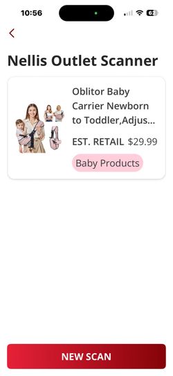Oblitor Baby Carrier Newborn to Toddler,Adjustable Baby Sling Carrier NIB
