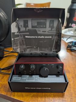 Focusrite Scarlett Solo Gen 4 audio interface