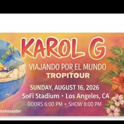 Karol G Tickets 