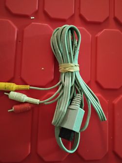 Nintendo Wii AV composite cable