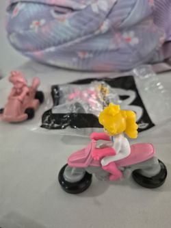 Princess Peach Motorcycle McDonald's Happy Meal Toy