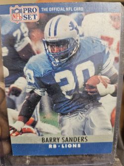 1990 pro set football card