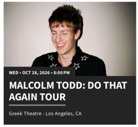 Malcolm Todd 10/28