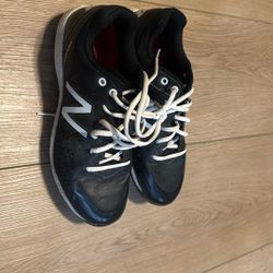 NEW BALANCE 4040 METAL BASEBALL CLEATS 8 US Men L4040BK5 BLACK AND WHITE