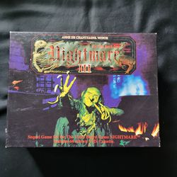 Nightmare III VHS Board Game - Incomplete