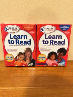 Hooked on Phonics Learn to Read Level 1 & 2