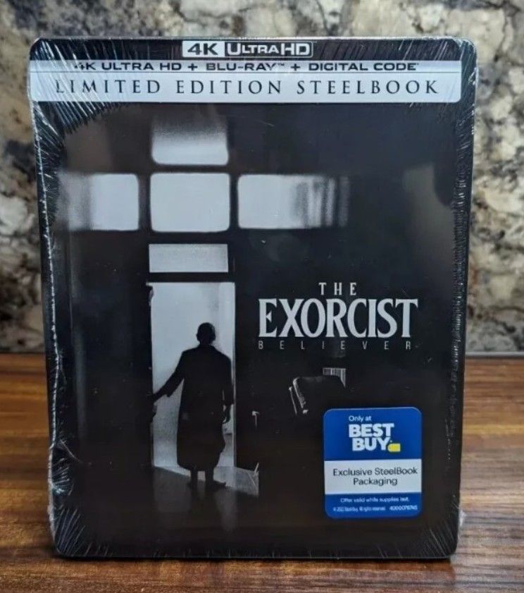 The Exorcist: Believer Steelbook Best Buy exclusive 4K+ Blu-Ray + Digital sealed