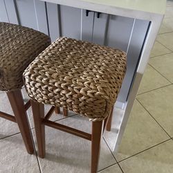 Wicker Stools