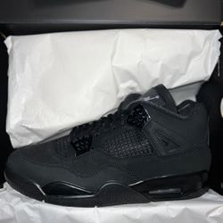 BRAND NEW NIKE AIR JORDAN RETRO 4 BLACK CAT SIZE 13 $325