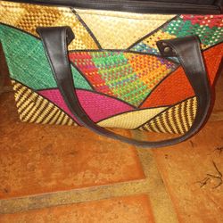 Buntal Fiber Bag Purse