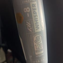 demarini whisper 2 piece composite softball bat