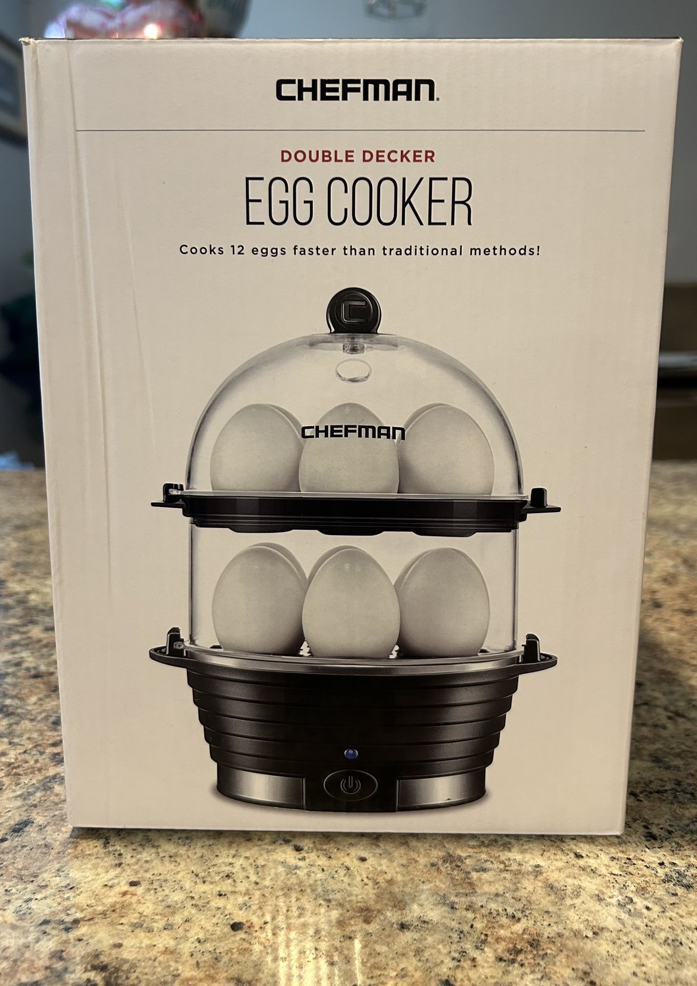New Chefman Double Decker Egg Cooler