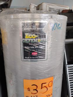 Bradford white. Water Heather 40 gal