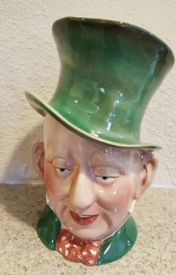 large Beswick Porcelain McCawber Porcelain Toby Jug