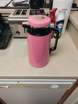 PINK COFFEE DISPENSER