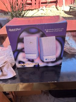 sound force 680 3D multi media speakers