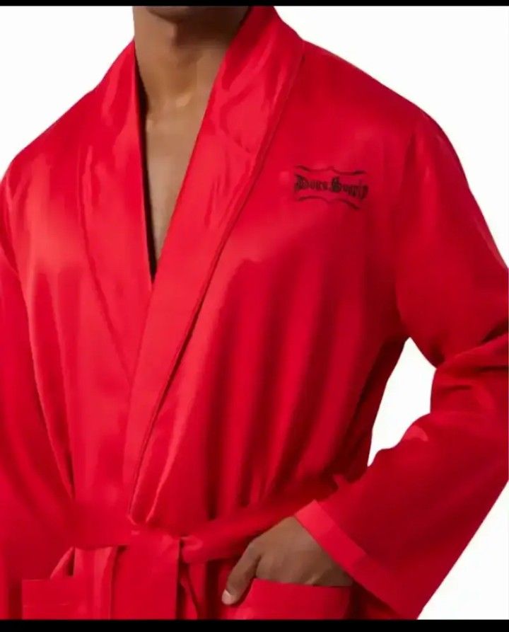 Dogg Supply by Snoop Dogg Mens Poly Satin Robe.... CHECK OUT MY PAGE FOR MORE ITEMS
