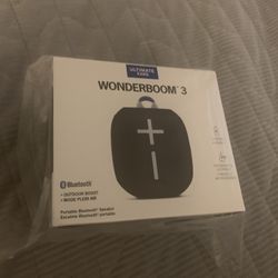 Portable Bluetooth Speaker Waterproof WonderBoom 3