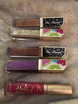 Two faced lippies $4 or $15 all