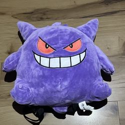 Gengar Pokémon Plush Backpack