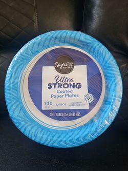Ultra Strong Paper Plates 100-Count