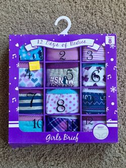 New girls undies size 8