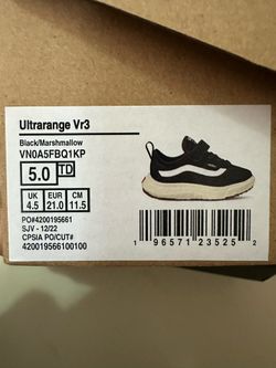 Vans Ultrarange Vr3 Toddler
