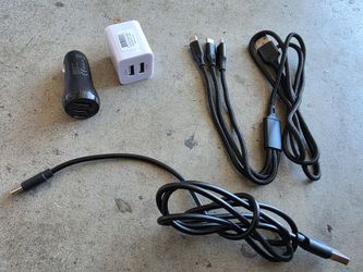 Home car charger usb c micro lightening iPhone android Samsung