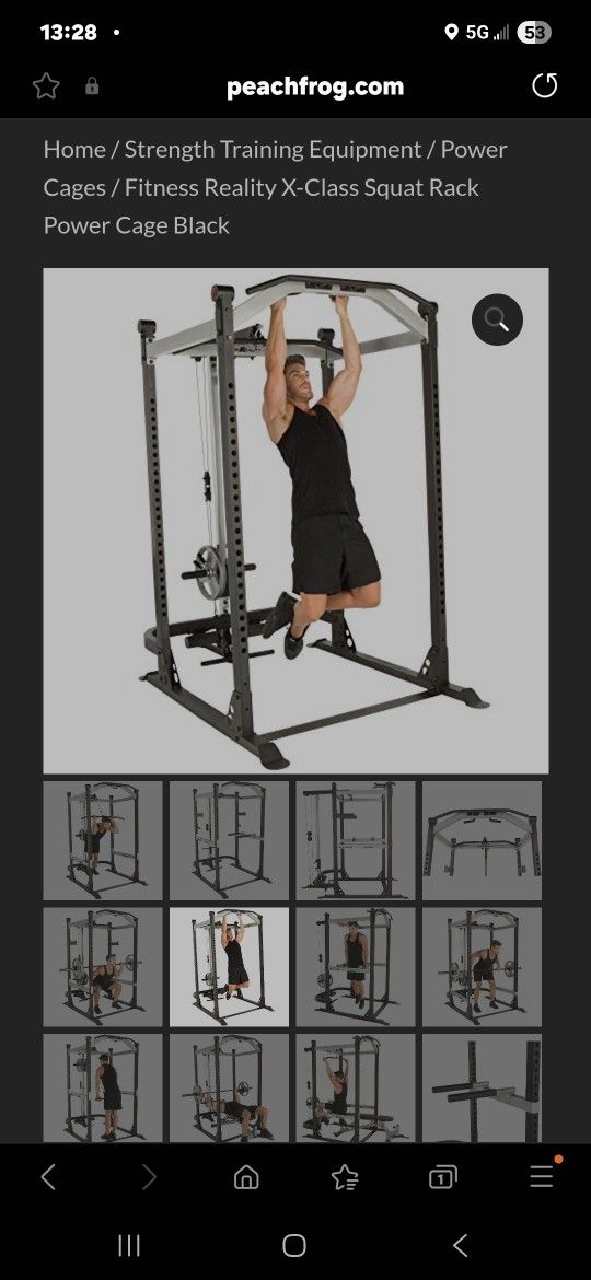Fitness Reality Squat Rack
