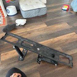 Black Metal TV Wall Mount Bracket