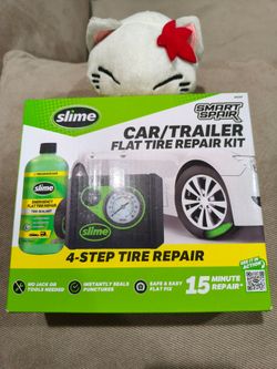 Slime Smart Repair Car / Trailer Flat Tire Repair Kit Brand New Sealed