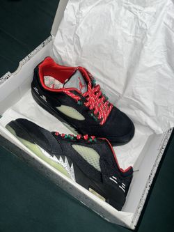 Jordan 5 Low Retro CLOT jade (Used Only One Time )