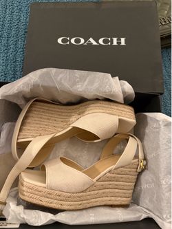 Coach wedges
