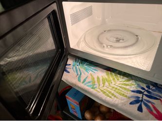 black microwave