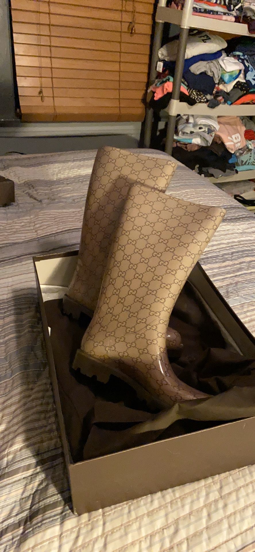 Gucci rain boots/ 🛑PLEASE DONT ASK TO TRADE🛑