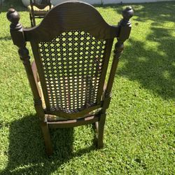 Chairs - Solid Wood and Wicker