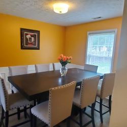 Beautiful Dining Set Bar Height 