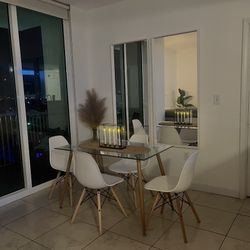 Glass Dinning Table